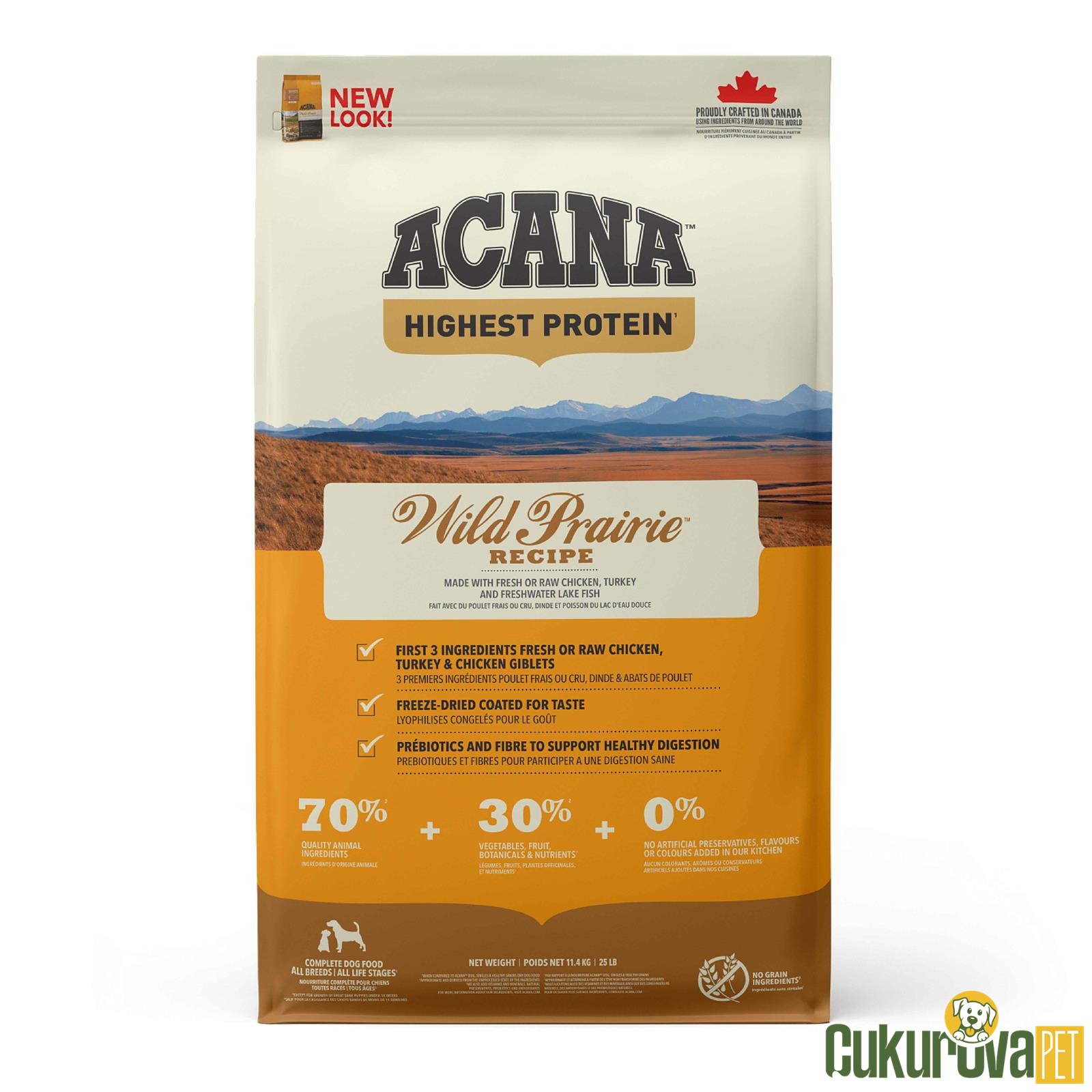 Acana Wild Prairie Dog 11.4kg