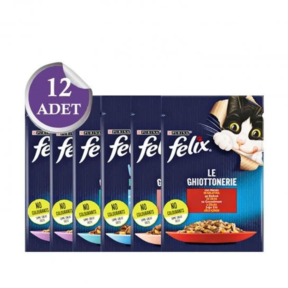 Felix Karışık Lezzet 12li Pouch