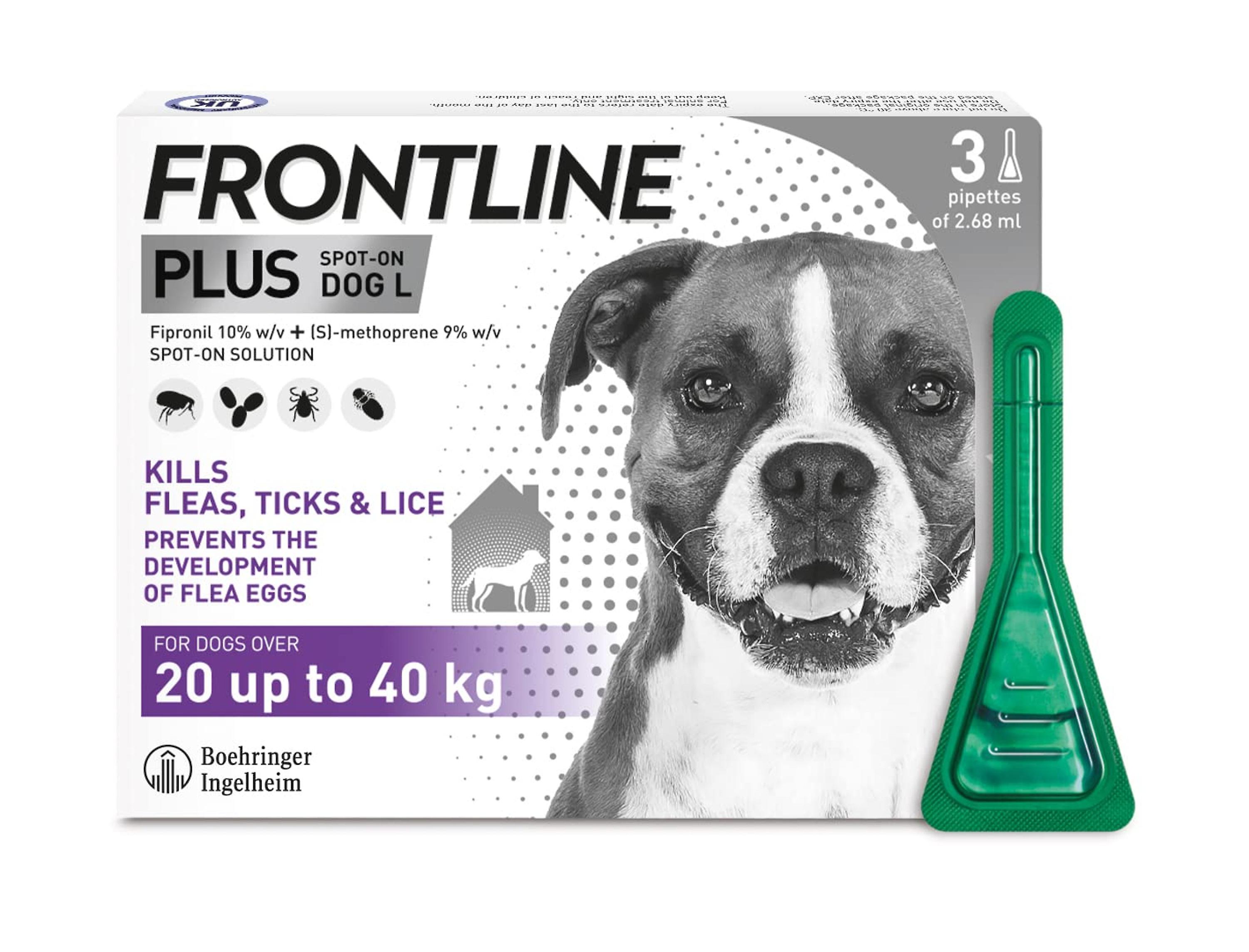 Frontline Plus Köpek L 3lü Pipet