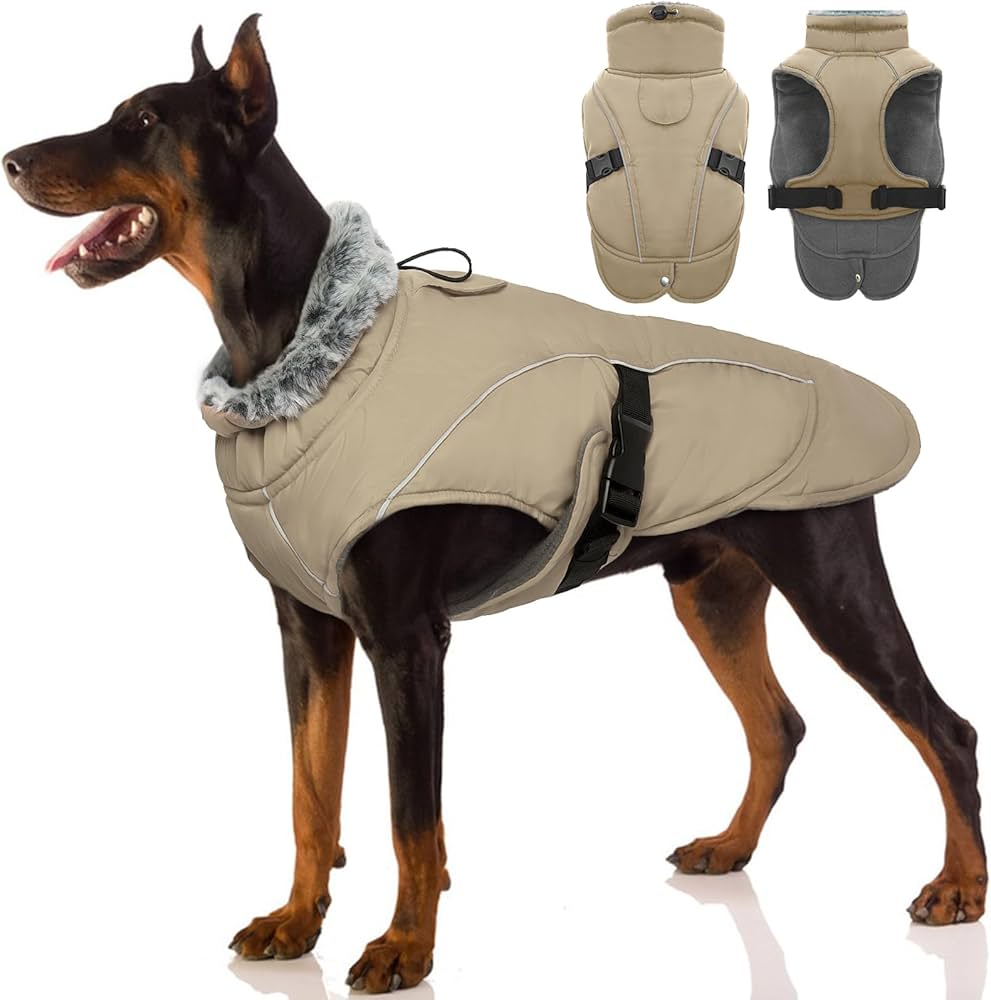 Köpek Kış Montu Su Geçirmez XL